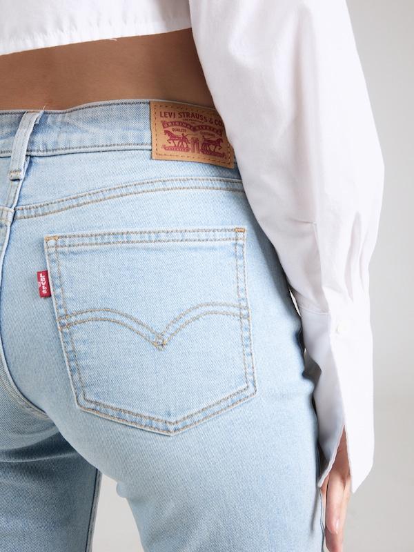 LEVI'S ® Bootcut Jeans 'Superlow Boot' In Blu Chiaro