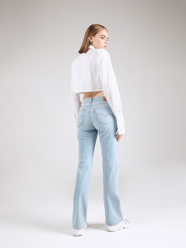 LEVI'S ® Bootcut Jeans 'Superlow Boot' In Blu Chiaro