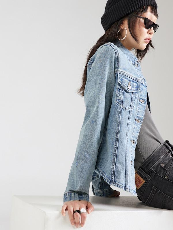 LEVI'S ® Giacca Di Mezza Stagione 'Tailored Slim Trucker' In Blu Denim