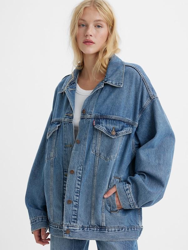 LEVI'S ® Giacca Di Mezza Stagione 'XL Womens Trucker' In Blu Denim