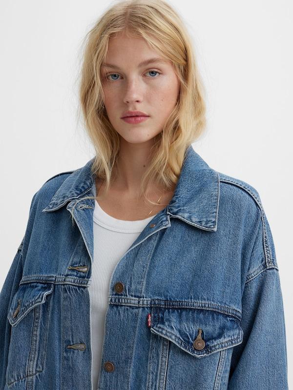 LEVI'S ® Giacca Di Mezza Stagione 'XL Womens Trucker' In Blu Denim