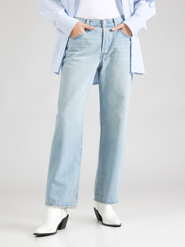 LEVI'S ® Loosefit Jeans '501 90S' In Blu Chiaro