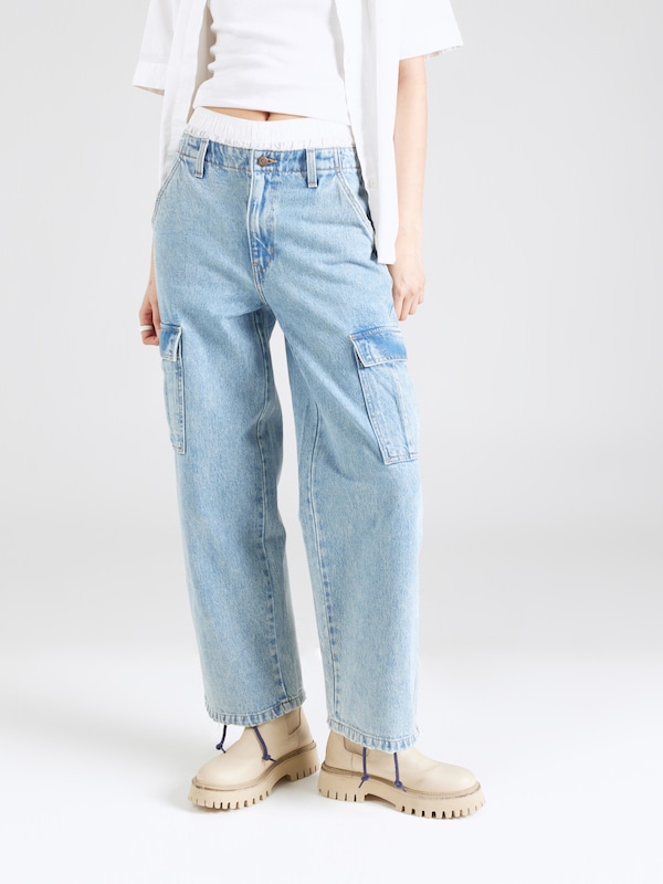 LEVI'S ® Loosefit Jeans Cargo ''94 Baggy Cargo' In Blu Denim