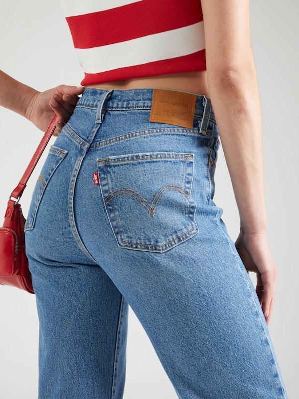 LEVI'S ® Regular Jeans 'RIBCAGE' In Blu Denim