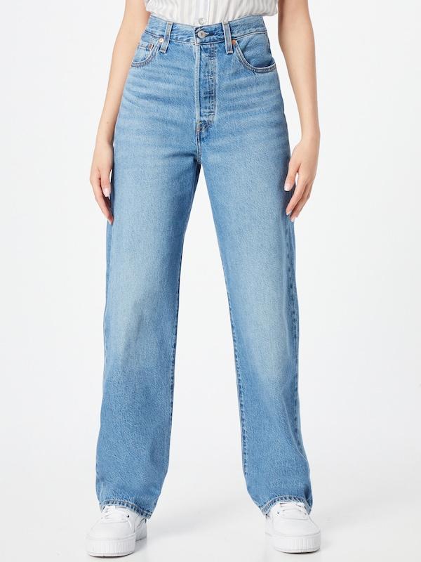 LEVI'S ® Regular Jeans 'Ribcage Straight Ankle Jeans' In Blu Denim