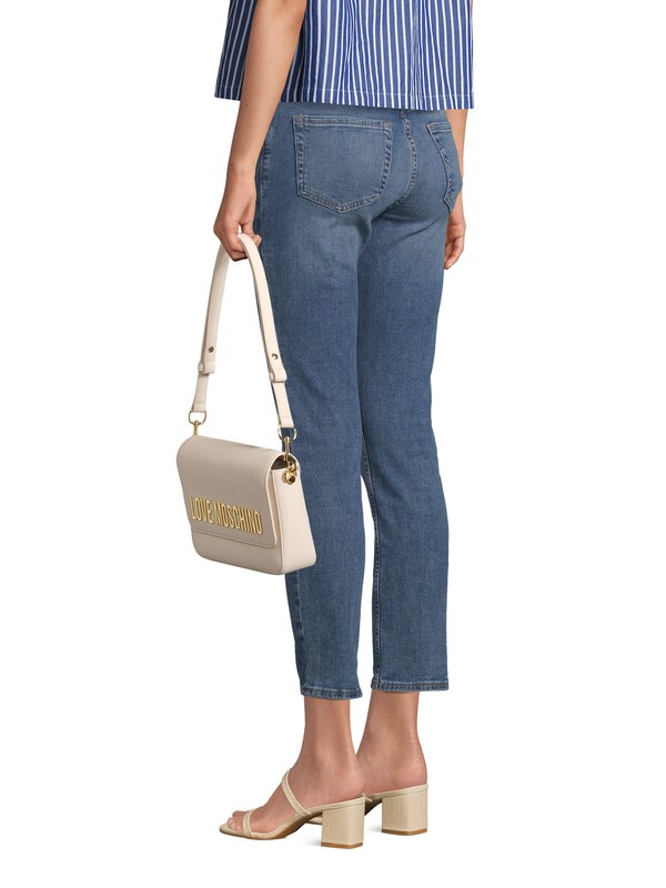 Love Moschino Borsa A Tracolla In Avorio