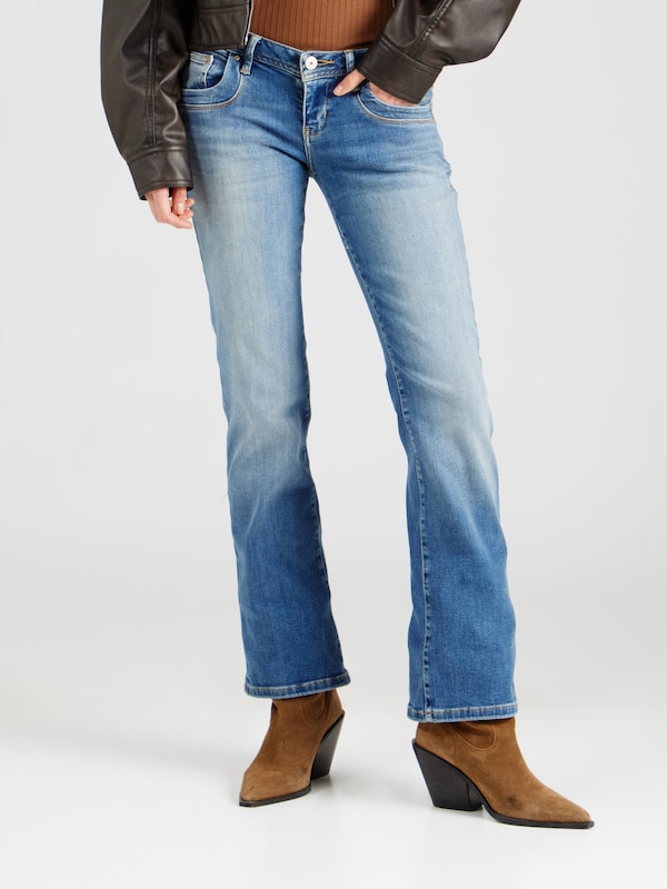 LTB Bootcut Jeans 'Molly 400' In Blu Denim
