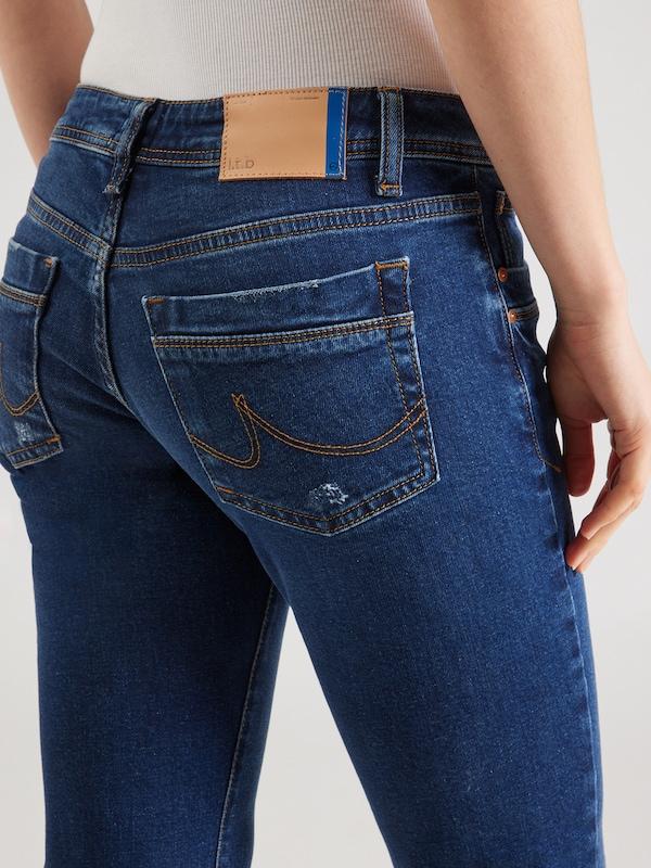 LTB Bootcut Jeans 'Molly 400' In Blu Denim