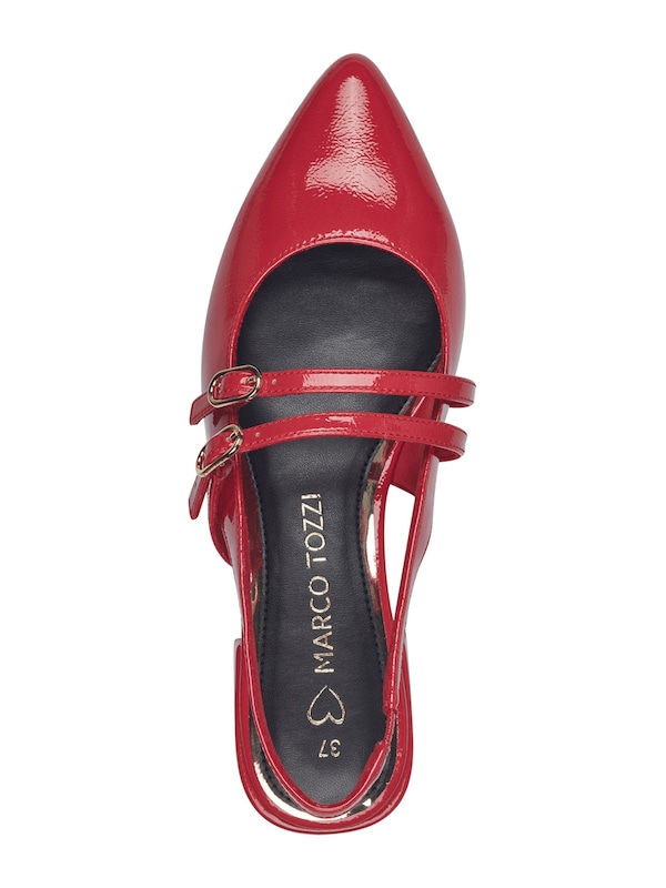 MARCO TOZZI Ballerina Con Cinturino In Rosso