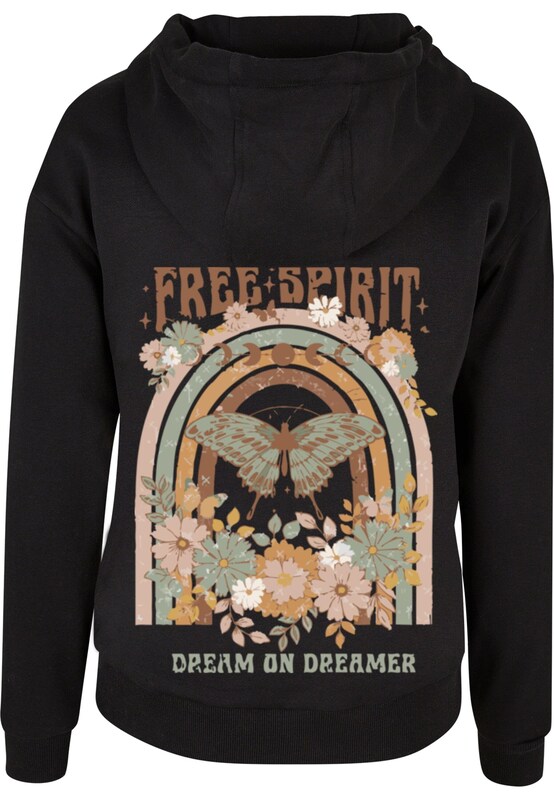 Merchcode Felpa '77 Free Spirit Black' In Nero