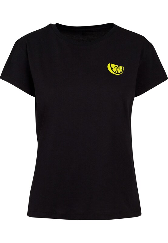 Merchcode Maglietta 'Lemon' in Nero