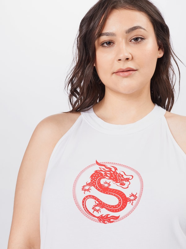 Merchcode Top In Bianco