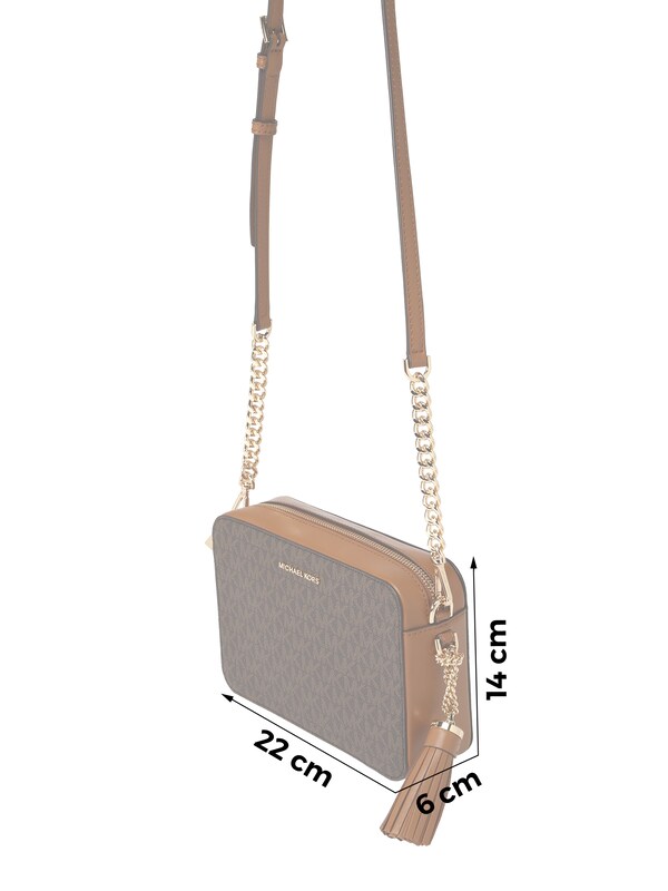 MICHAEL Michael Kors Borsa A Tracolla In Marrone Ocra Marrone Scuro