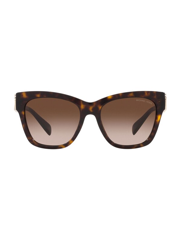 MICHAEL Michael Kors Occhiali Da Sole 'Empire Square' In Cognac Marrone Scuro