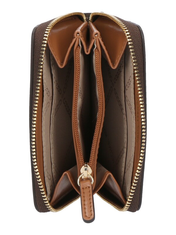 MICHAEL Michael Kors Portamonete In Marrone Marrone Scuro