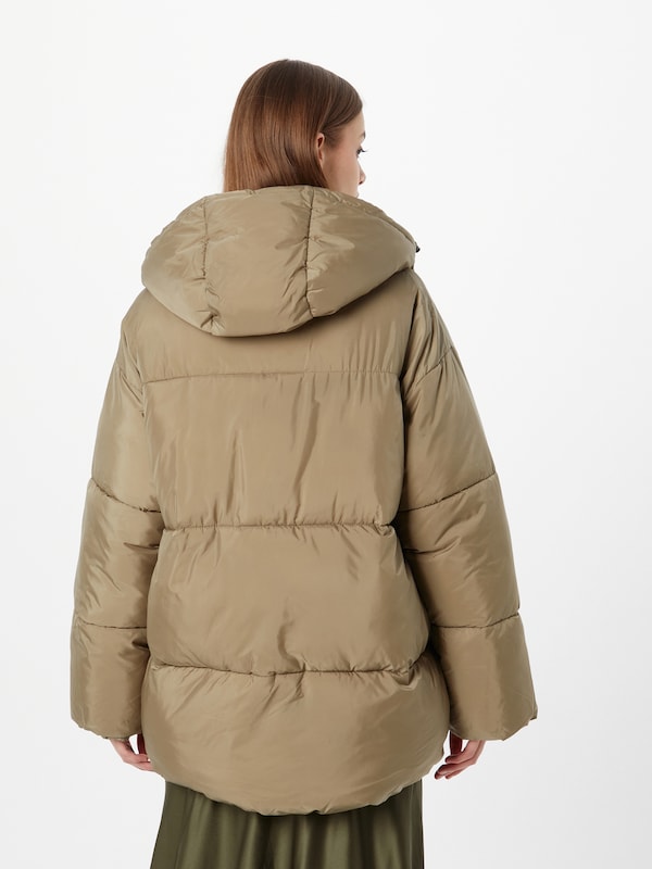 Monki Giacca Invernale In Cachi