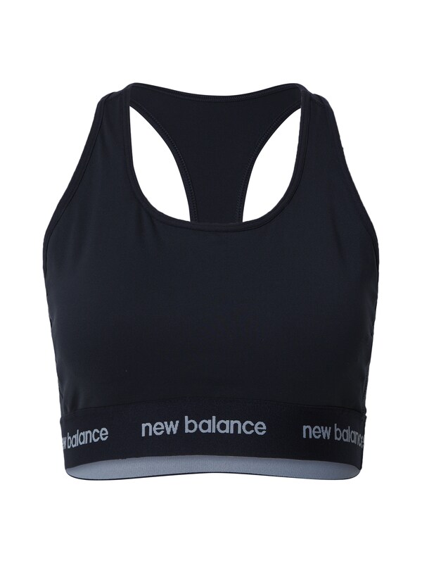 new balance Bustino Reggiseno sportivo in Nero