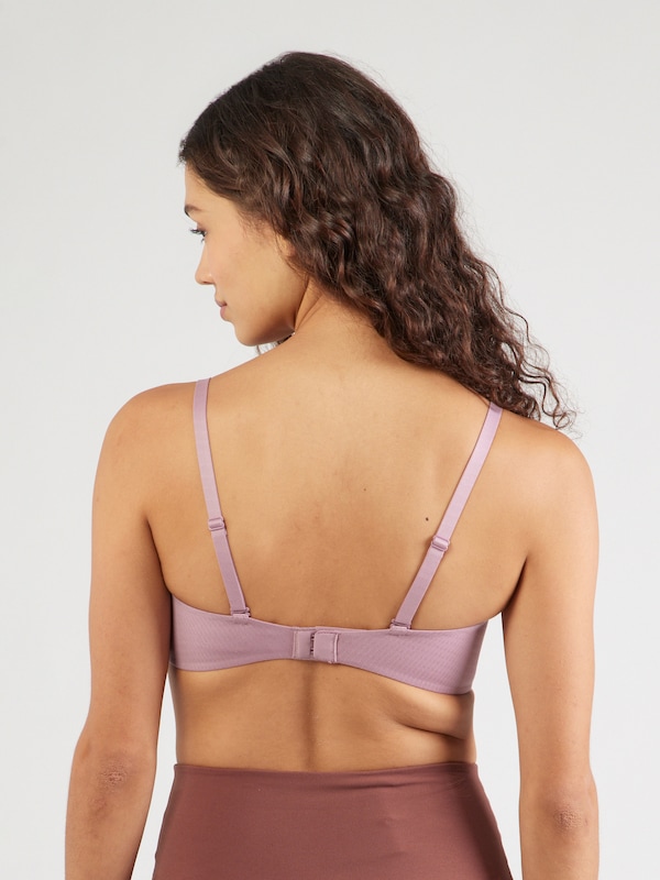 NIKE Bustino Reggiseno Sportivo 'ALATE MINIMALIST' In Prugna