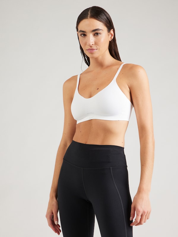 NIKE Bustino Reggiseno Sportivo 'ALATE MINIMALIST' In Bianco