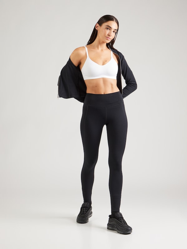 NIKE Bustino Reggiseno Sportivo 'ALATE MINIMALIST' In Bianco