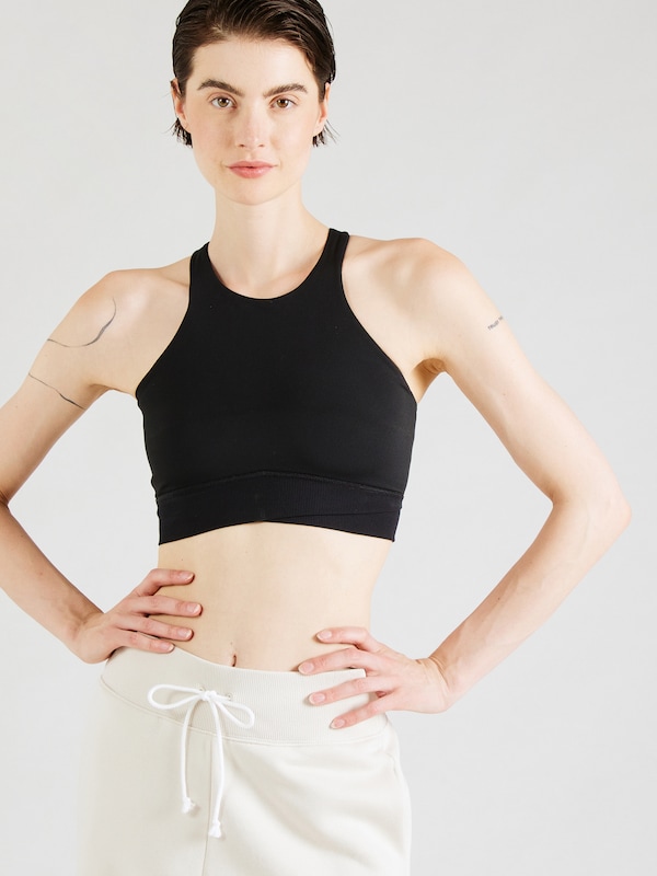 NIKE Bustino Reggiseno Sportivo In Nero