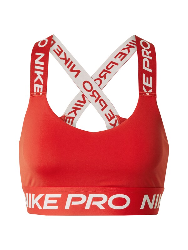 NIKE Bustino Reggiseno sportivo in Rosso