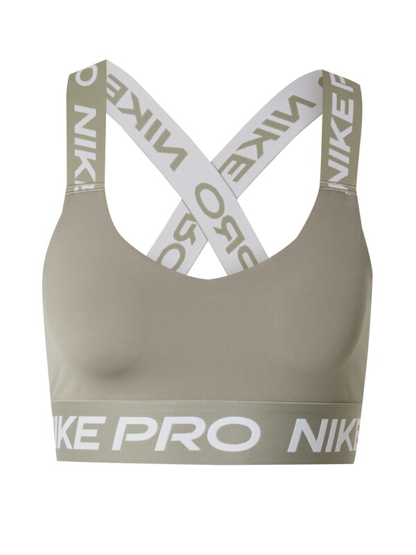 NIKE Bustino Reggiseno sportivo in Verde Pastello