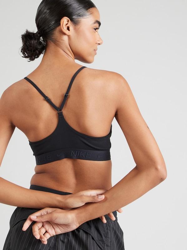 NIKE Bustino Reggiseno Sportivo 'Indy' In Nero