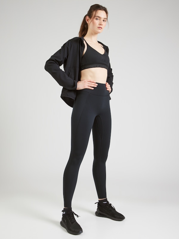 NIKE Bustino Reggiseno Sportivo 'INDY' In Nero