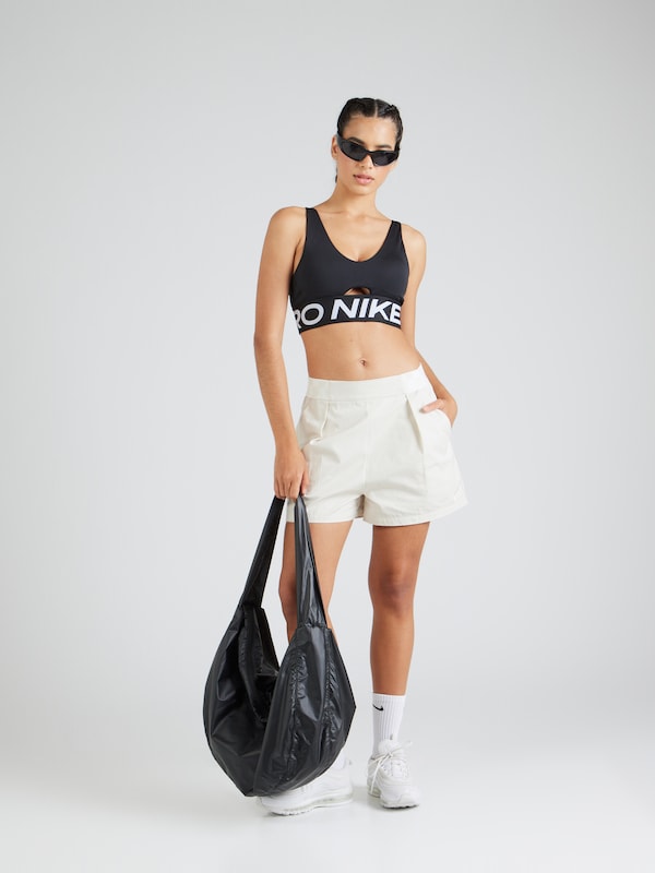 NIKE Bustino Reggiseno Sportivo 'INDY' In Nero