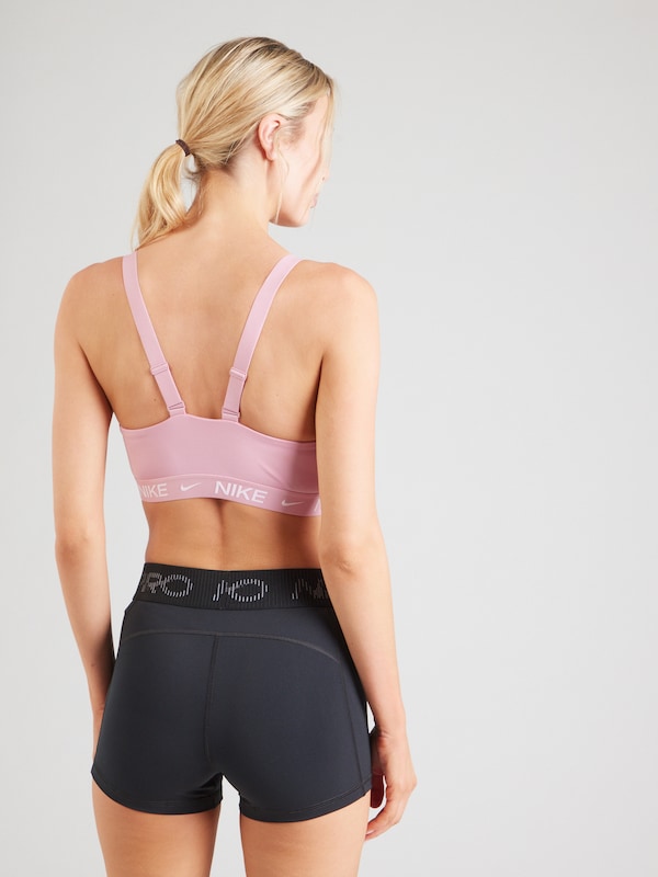 NIKE Bustino Reggiseno Sportivo 'INDY' In Rosa