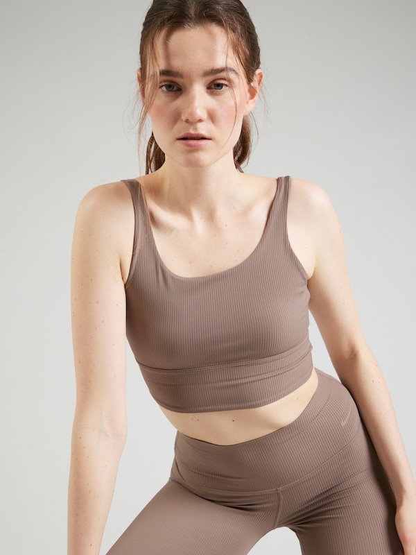 NIKE Bustino Reggiseno Sportivo 'INF' In Marrone