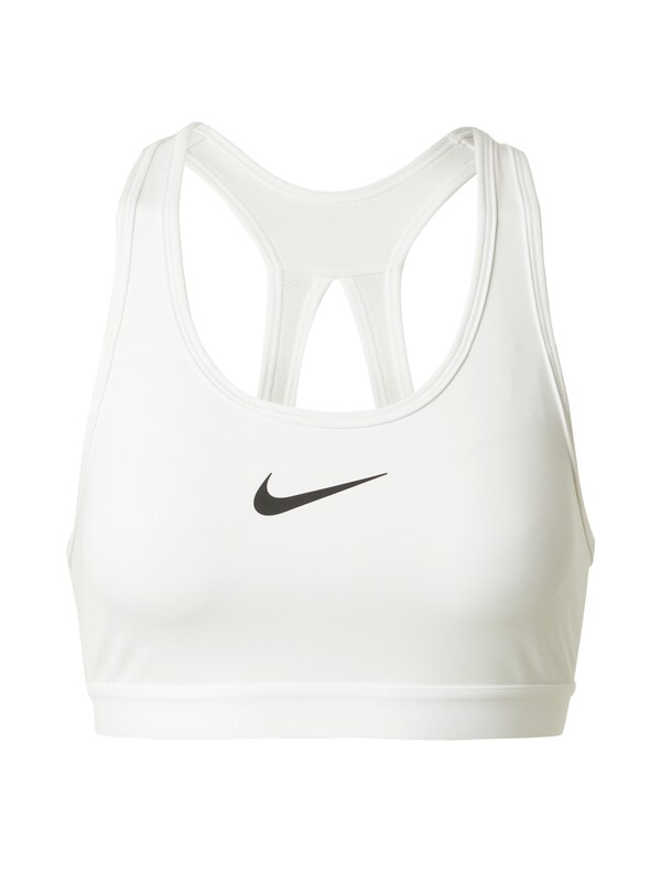NIKE Bustino Reggiseno sportivo 'SWSH' in Bianco