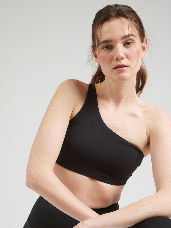 NIKE Bustino Reggiseno Sportivo 'ZENVY' In Nero