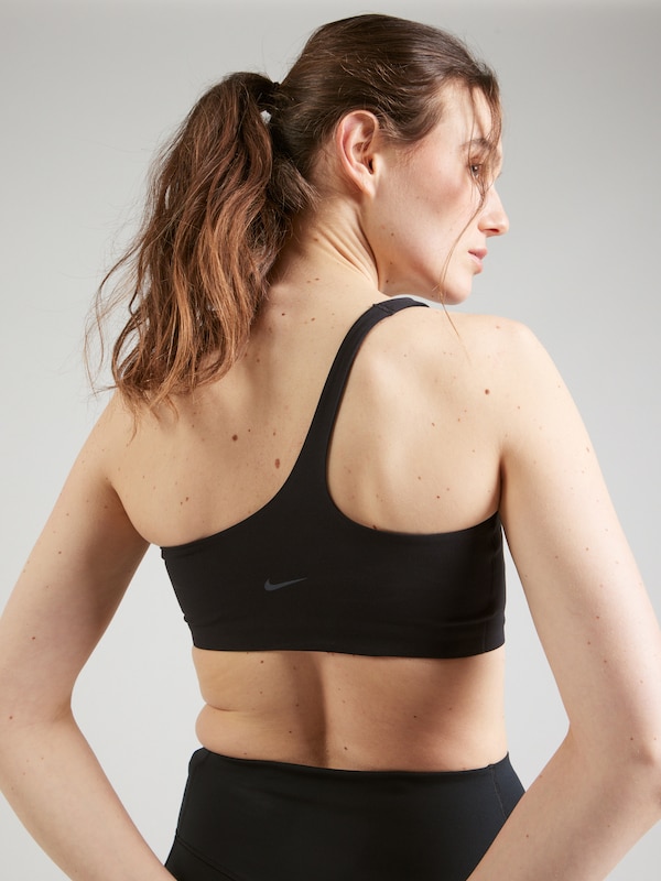 NIKE Bustino Reggiseno Sportivo 'ZENVY' In Nero