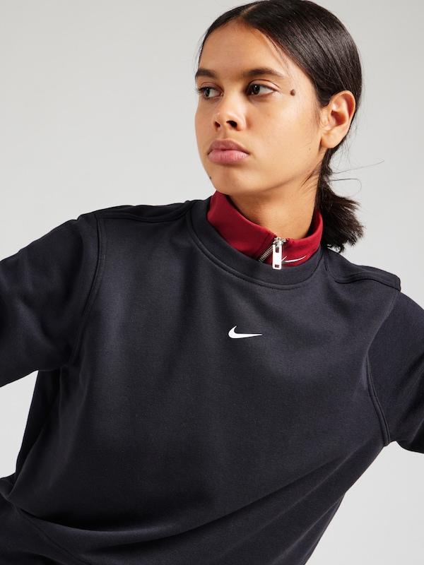 NIKE Felpa Sportiva 'ONE' In Nero