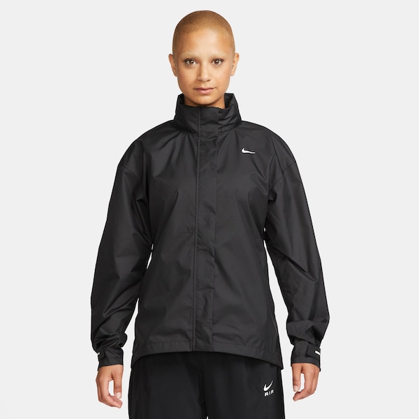 NIKE Giacca Sportiva 'FAST' In Nero