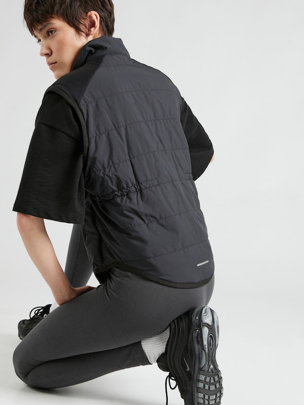 NIKE Gilet Sportivo 'SWIFT' In Nero