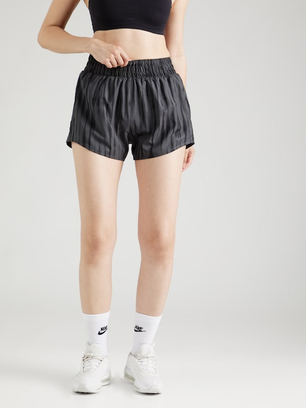 NIKE Loosefit Pantaloni Sportivi 'ONE' In Antracite