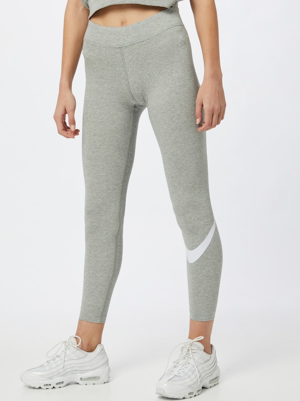 NIKE Skinny Leggings 'Essential' In Grigio Sfumato