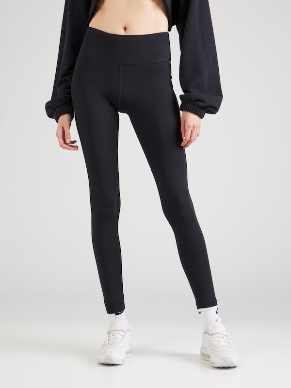 NIKE Skinny Pantaloni Sportivi 'FAST' In Nero