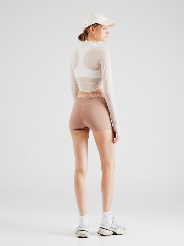 NIKE Skinny Pantaloni Sportivi In Cappuccino
