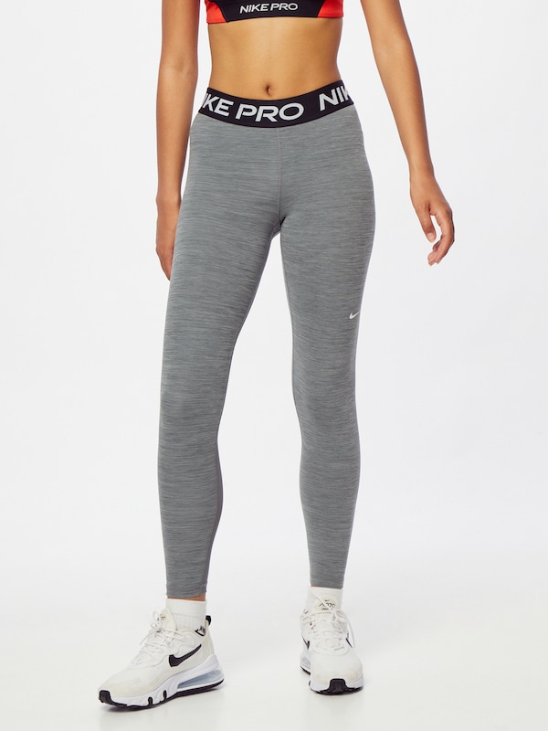NIKE Skinny Pantaloni Sportivi In Grigio Sfumato