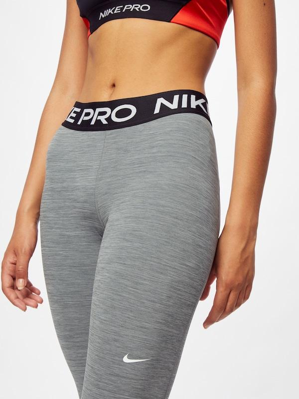 NIKE Skinny Pantaloni Sportivi In Grigio Sfumato