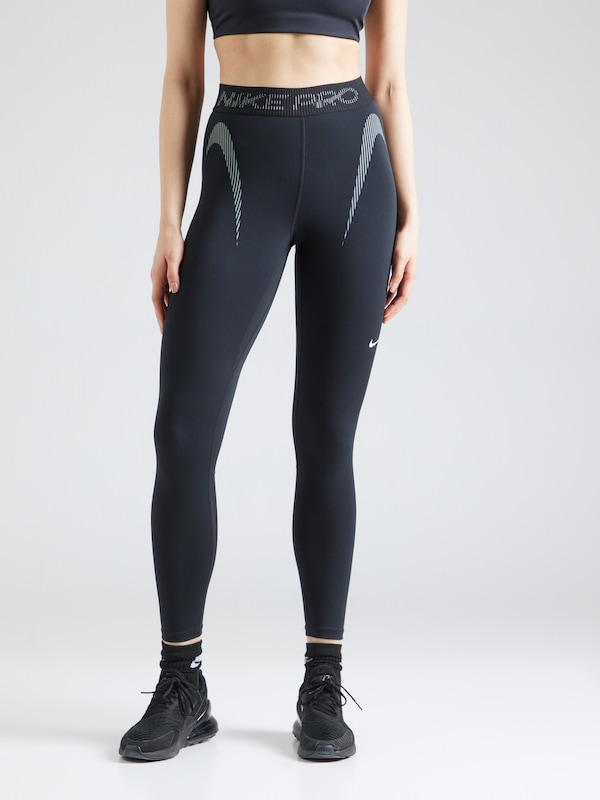 NIKE Skinny Pantaloni Sportivi In Nero