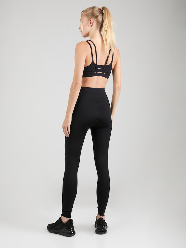 NIKE Skinny Pantaloni Sportivi In Nero