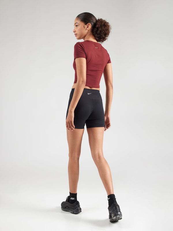 NIKE Skinny Pantaloni Sportivi 'ONE' In Nero