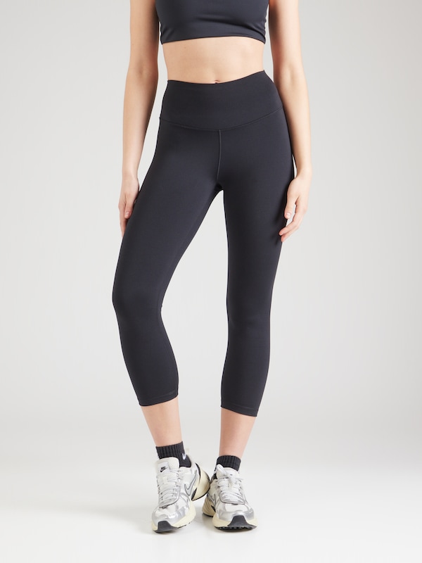 NIKE Skinny Pantaloni Sportivi 'One' In Nero