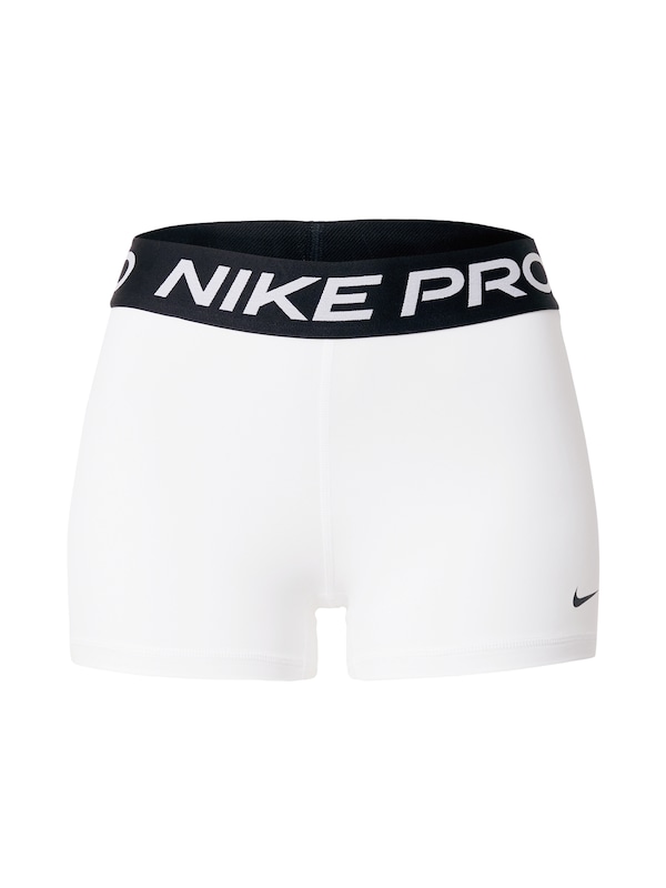 NIKE Skinny Pantaloni sportivi 'Pro' in Bianco