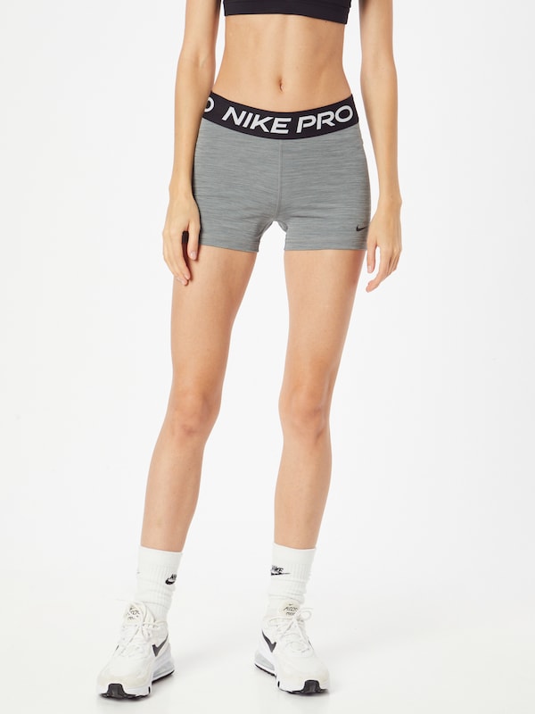 NIKE Skinny Pantaloni Sportivi 'Pro' In Grigio Sfumato